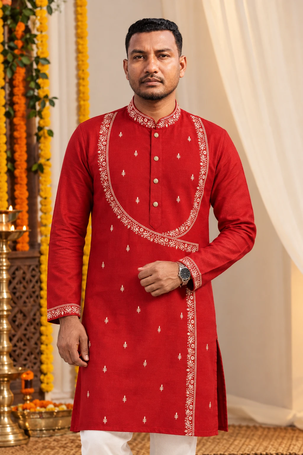 Printed Panjabi
